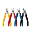 Alicates de corte diagonales de acero inoxidable de 5 pulgadas, cortadores de alambre de precisión, pinzas para cortar componentes electrónicos, pinzas de corte para modelismo DIY, en stock para venta al por mayor
