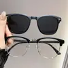 Óculos Magnéticos para Homens, Óculos de Sol para Miopia, Conjunto Dois em Um, Podem Ser Equipados com Lentes de Grau, Óculos de Sol para Mulheres