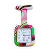 Fabricante de Shenzhen 2234 Reloj de Silicona Universal Estampado Cuadrado para Enfermeros Hombres y Mujeres, Reloj de Pecho para Examen de Estudiantes, Modelo Moderno Estilo Coreano