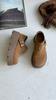 Zapatos Birkenstock de Cuero Grueso para Mujer 2026 Nuevos Zapatos de Plataforma con Punta Redonda para Personas Bajitas, de Cuero Genuino, Versátiles, de un Solo Color