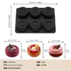 2026 Novo Modelo Transfronteiriço 6 Furos 8,8 polegadas Silicone de Grau Alimentício Molde para Bolo Mousse Resistente a Altas Temperaturas Fácil de Lavar Ferramentas de Confeitaria