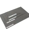 Alfombrilla de baño de lino simple más vendida, alfombrilla absorbente de agua para el inodoro, alfombrilla antideslizante para la entrada, felpudo simple