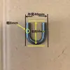 Gancho de Solda Anel em Forma de U de Ferro Sólido, Dobra de Barra de Ferro em Forma de Arco Semicircular, Gancho de Fivela em Forma de U, Dobra de Barra de Orelha de Levantamento