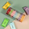 Toalla Comprimida Desechable Portátil Nueva, Algodón Espesado y Ampliado para Viaje Empaquetada Individualmente en Caja Toalla Facial Colorida