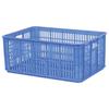 Caja B6# volteable 480*350*265 caja de plástico plástico PE cesta de frutas caja volteable outlet de fábrica