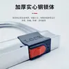 Fechadura Personalizada em U para Porta de Vidro, Fechadura Dupla Anti-Arrombamento, Fechadura Especial para Bicicletas e Veículos Elétricos, Fechadura Antifurto para Porta de Loja