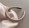 Faixa de Cabelo Estreita Pequena Fresca e Simples para Mulheres 2025 Nova Faixa de Cabelo de Alta Qualidade Pressão Lavar Cabelo Rosto Grampo de Cabelo Alto Crânio Headwear