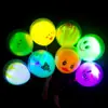 Promoción Local de Escaneo de Código para Microempresas al por Mayor Regalos Pequeños Globos Luminosos de Doble Capa de 12 pulgadas Globos Luminosos Transparentes de Doble Capa con LED