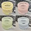 Elásticos de Cabelo Estilo Coreano com Fio de Telefone para Meninas, Laços Doces e Fofos, Elásticos Versáteis para Coques, Elásticos de Alta Elasticidade, Acessórios de Cabelo