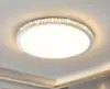Lámpara de Techo de Lujo para Dormitorio, Luz de Cristal Minimalista Posmoderna para Dormitorio Principal y Estudio, Luces Redondas y Cuadradas de Gama Alta Creativas y Elegantes