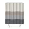 Nuevo producto, cortina de ducha impermeable, cortina de ducha de poliéster engrosada, conjunto de cortina, envío de gancho 12, suministro de fábrica, lote de comercio exterior