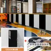 Adesivo de Parede Mármore Azulejo Imitação Rodapé Autoadesivo Papel de Parede Borda de Parede Sala de Estar Decoração de Lambril Adesivo Impermeável Banheiro