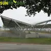 Soportes para Paneles Solares para Instalación Ecológica, Soportes de Aleación de Aluminio para Marquesinas para Paneles Fotovoltaicos, Diseño Estructural Impermeable