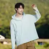 2025 Ropa Nueva de Protección Solar Primavera y Verano para Parejas Ropa de Protección Solar para Hombres Ropa de Verano para Mujeres Mismo Tejido de Seda de Hielo Ropa de Protección Solar para Hombres y Mujeres