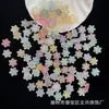 Copos de Nieve Mini Iridiscentes UV de 15 mm Hechos a Mano Accesorios para Joyería DIY al por Mayor en Stock para Suministro de Transmisiones en Vivo