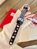Pulseira de Couro Pintada com Impressão UV Katie Adequada para Apple Watch Iwatch Geração 11 10/987Ultra/Se