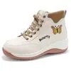 Directamente del fabricante: Botas Martin para Mujer 2026, Botines Transfronterizos, Zapatos de Otoño para Mujer, Estilo Británico, Zapatos Casuales de Suela Suave para Mujer