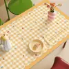 Mantel individual minimalista con un toque de lujo ligero y alta gama, impermeable y resistente al aceite, no lavable, mantel para mesa de centro estilo ins, protector de escritorio