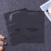 Bolsa de Ropa con Cremallera Personalizada con Película Perforada Transparente en un Lado Bolsa de Almacenamiento Bolsa de Plástico Gruesa Antideslizante con Clase Hecha a Medida