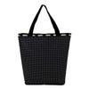 Bolsa de Compras con Cremallera de Gran Capacidad, Bolsa de Compras para Supermercado Gruesa Repelente al Agua, Bolso Plegable, Bolsa Tote de Almacenamiento para Hombro