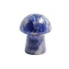 Europa e Estados Unidos Ornamentos de cogumelo de cristal natural transfronteiriços Pequenos cogumelos Artesanato de cristal Ornamentos para micro paisagem atacado