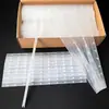 Tiras para encuadernación de 10 agujeros en negro, blanco, azul, transparente y multicolor, tiras de borde de 3 mm a 35 mm, clips de encuadernación de plástico, directamente del fabricante