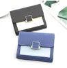 Billetera corta plegable de personalidad para mujer, monedero, monedero, bolsa de almacenamiento, tarjetero, bolso de mano, billetera para mujer