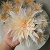 Flores Artificiales al por Mayor Transfronterizas, Crisantemo Llama Grande, Flores Artificiales, Dalia, Decoración para Boda y Hogar, Flores Artificiales, Arreglo Floral de Epiphyllum