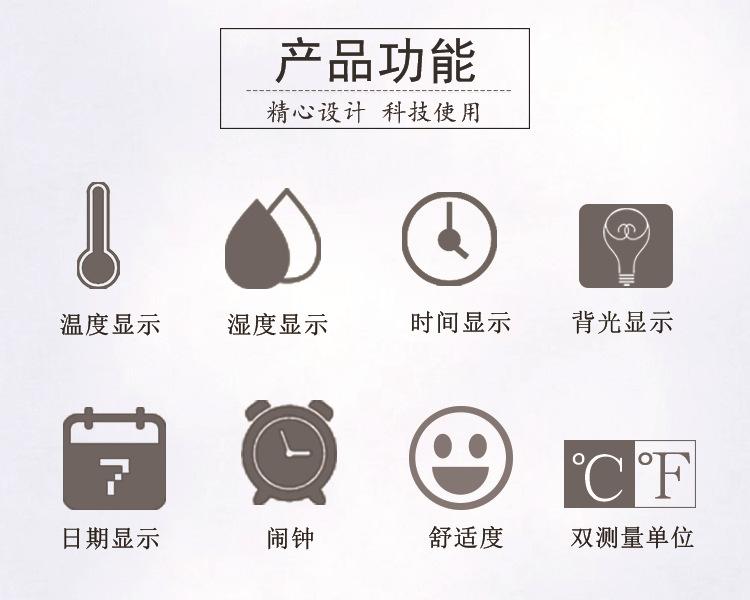 电子数显温湿度计