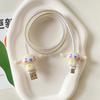 Funda Protectora de Cable de Datos de Dibujos Animados para Teléfono Móvil Huawei Xiaomi OPPO Glory vivo Cable de Datos USB Mordisco