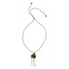 Nuevo Collar de Perlas con Borla de Corazón de Fruta Estilo Chino, Cadena para Suéter Retro Étnica de Lujo Ligero de Gama Alta con un Diseño Único para Mujeres de Nicho