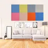 Pegatina de pared de fieltro Fábrica Jiugongge 3D tridimensional Obras de jardín de infantes Tablero de corcho Cuadrado pequeño Fieltro interior Tablero de exhibición