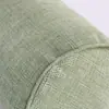 Almohada cilíndrica de algodón y lino CBA, almohada de yoga, almohada tipo caramelo, almohada redonda larga, almohada lumbar, almohada para piernas, reposapiés de salón de belleza