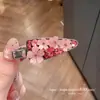 Pinzas para el cabello de pedrería brillante de lujo estilo coreano Dongdaemun Primavera 2026 para mujer, Colección de accesorios para el cabello de la frente