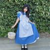 Disfraz de Sirvienta de Alicia en el País de las Maravillas para Halloween Cosplay Lolita Manga Corta Chica Suave Vestido de Princesa Dropshipping