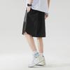 Shorts masculinos de verão, novos, soltos, esportivos japoneses, casuais, finos, com rugas, secagem rápida, calças de praia