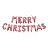 FelizNavidad Feliz Fiesta de Navidad Embalaje de Tarjeta de Papel Decorativo Cartas de Navidad Paquete de Globos de Película de Aluminio