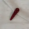 Grampo de cabelo com franja lateral versátil de bolinhas para meninas, acessório de cabelo estilo coreano de alta qualidade, presilha BB para franja frontal