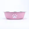Tigelas personalizadas de aço inoxidável para gatos e cachorros, tigelas para animais de estimação mais vendidas da Amazon, antiderramamento, antiderrapantes, inquebráveis, tigelas para cachorros no atacado