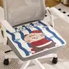Cojín de Seda de Hielo, Cojín Lindo de Trasero de Panda, Cojín para Silla de Oficina que No da Calor en Verano, Cojín Fresco y Transpirable para Dormitorios de Estudiantes