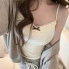 Camisola sin costuras dulce y sexy con encaje para mujer 2024 Nuevo adelgazante de uso exterior belleza espalda bottoming top