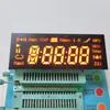 Tubo Digital de 4 Dígitos de 0.8 Pulgadas, Pantalla Digital de Luz Naranja de Alto Brillo, Pantalla Digital de Reloj Grande de 4x8 Fila Única de 16 Pines