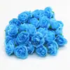 Brotecitos de Té de Rosa Pequeños, Decoraciones de Pared de Flores para Bodas, Cortina de Cuentas DIY Cabezas de Flores Artificiales
