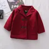 Outwear de Lã para Exportação 2025 para Meninos, Outwear de Lã para Crianças de Tamanho Pequeno e Médio, Outwear de Lã para Crianças
