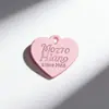 Colgante de Corazón Pintado de Colores Color Caramelo Dopamina Lindo Femenino DIY Accesorios de Joyería Dijes para Bolsos