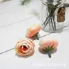 Capullos de Flores Artificiales Pequeños para Boda, Capullos en Forma de Estrella, Capullos de Mini Rosas, Cabezas de Flores Decorativas Hechas a Mano para DIY, Accesorios para el Cabello, Pasadores