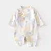 Ropa para Bebés y Niños Anyang, Ropa de Verano de Fibra de Bambú para Aire Acondicionado, Ropa para Bebés, Ropa para Gatear, Ropa Hanfu de Mariposa