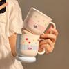 Taza de Enjuague Bucal Creativa de Aspecto Elevado, Taza de Cepillado para Pareja, Taza de Lavado, Linda para Dormitorio Estudiantil, Baño del Hogar, Cepillo de Dientes
