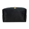 Bolsa de Cosméticos de Terciopelo Transfronteriza con Cubierta para Brochas Gran Capacidad Portátil Bolsa de Cosméticos de Terciopelo Bolsa de Almacenamiento de Productos para el Cuidado de la Piel