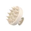 Cepillo de Silicona para Champú en Stock, Superventas Transfronterizo de Amazon, Cepillo de Champú Biodegradable de Paja de Trigo, Cepillo Masajeador para Limpieza del Cuero Cabelludo